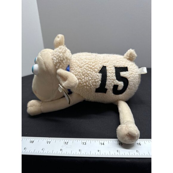 Curto Toy Sheep Plush With Blue Eyes & No. 15 2000 Serra Counting Sheep - Picture 3 of 6